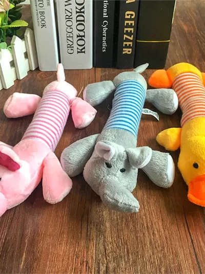 Pet Dog Toy Squeak Plush Toy For Dogs Supplies Fit for All Puppy Pet Sound Toy Funny Durable Chew Molar Toy Pets Supplies