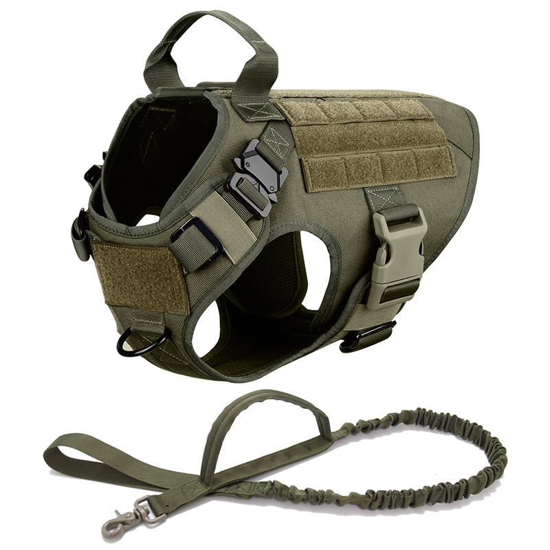Tactical Dog Harness with Leash Full Set for Large Dogs - Image 21