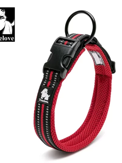 Truelove Pet Dog Collar Nylon Adjustable Webbing Padded Soft Reflective Durable Heavy Duty Training Custom Luxury Cat TLC5011