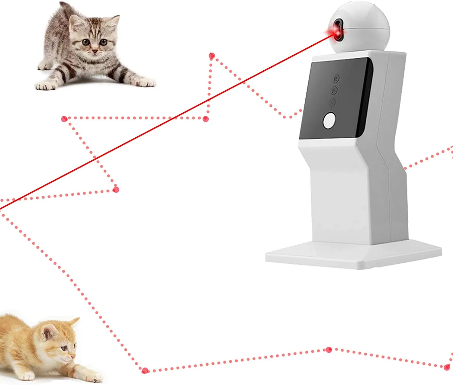 Laser Toy Interactive for cats, kittens, dogs, puppies