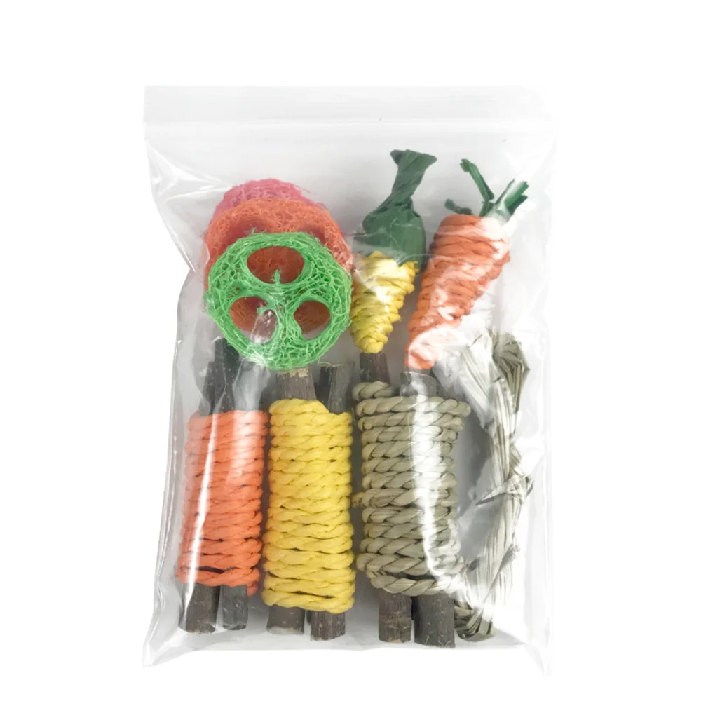 9Pcs Pet Rabbit Chew Toy Sets - Image 4