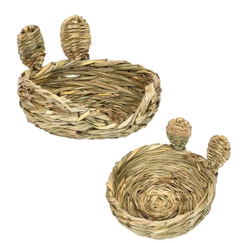 Woven Grass Small Pet House - Image 3