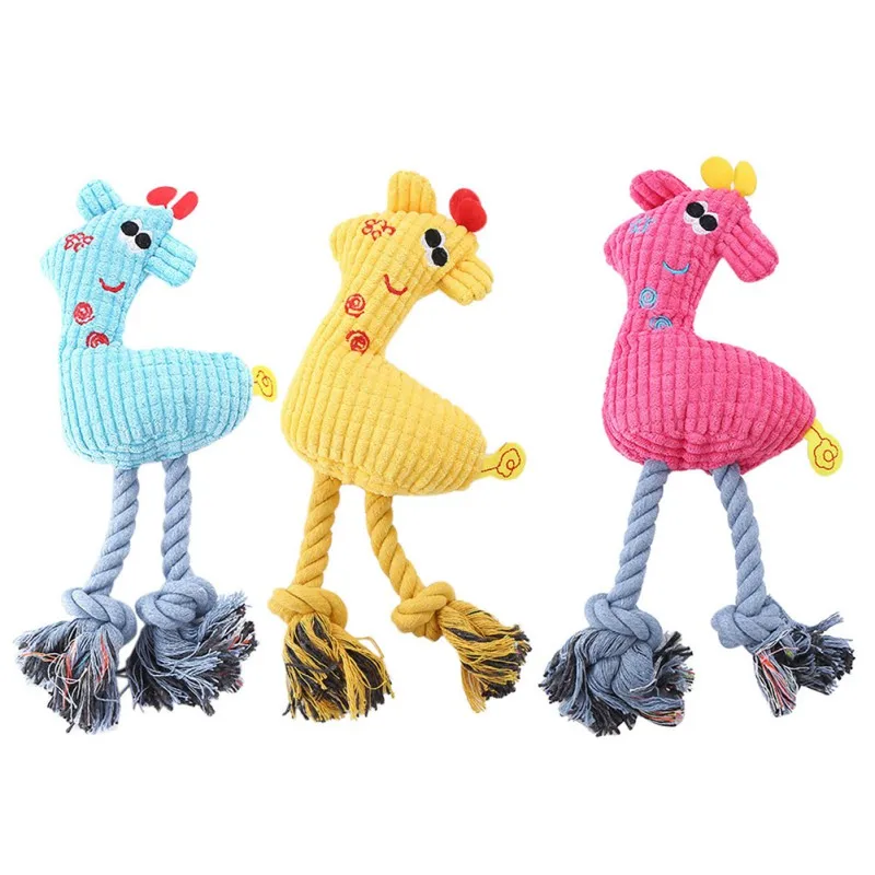 Dog Toys Stuffed Donkey Squeaking Pet Toy Cute Plush Puzzle Interactive Toy For Dog Cat Chew Squeaky Pet Molar Toy - Image 6