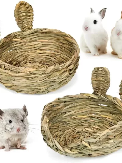 Woven Grass Small Pet House