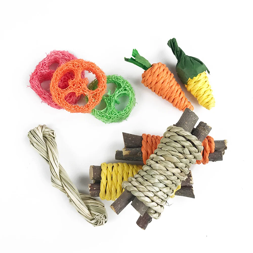 9Pcs Pet Rabbit Chew Toy Sets - Image 6