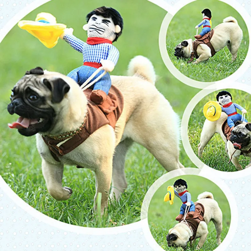 Halloween Dog Clothes Funny Pet Dogs Cosplay Costumes Set Christmas Dog Costume Comical Outfits for Pet Cat Puppy Party Clothing - Image 5