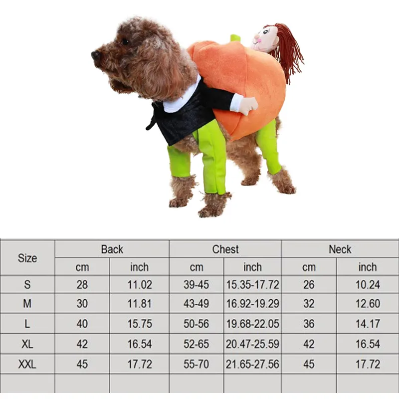Halloween Dog Clothes Funny Pet Dogs Cosplay Costumes Set Christmas Dog Costume Comical Outfits for Pet Cat Puppy Party Clothing - Image 16