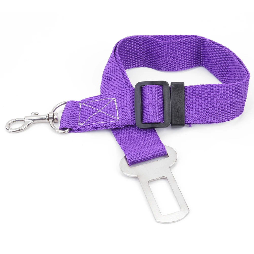 Pet Dog Safety Belt Adjustable Leash Vehicle Seat Belt Pet Lever Traction Dog Collars Harness Lead Clip Puppy Pet Supplies - Image 10