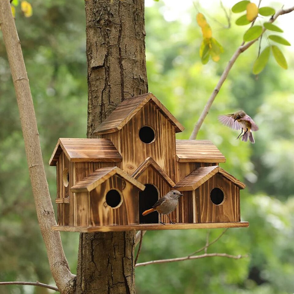 Bird House For Outside Garden - Image 4