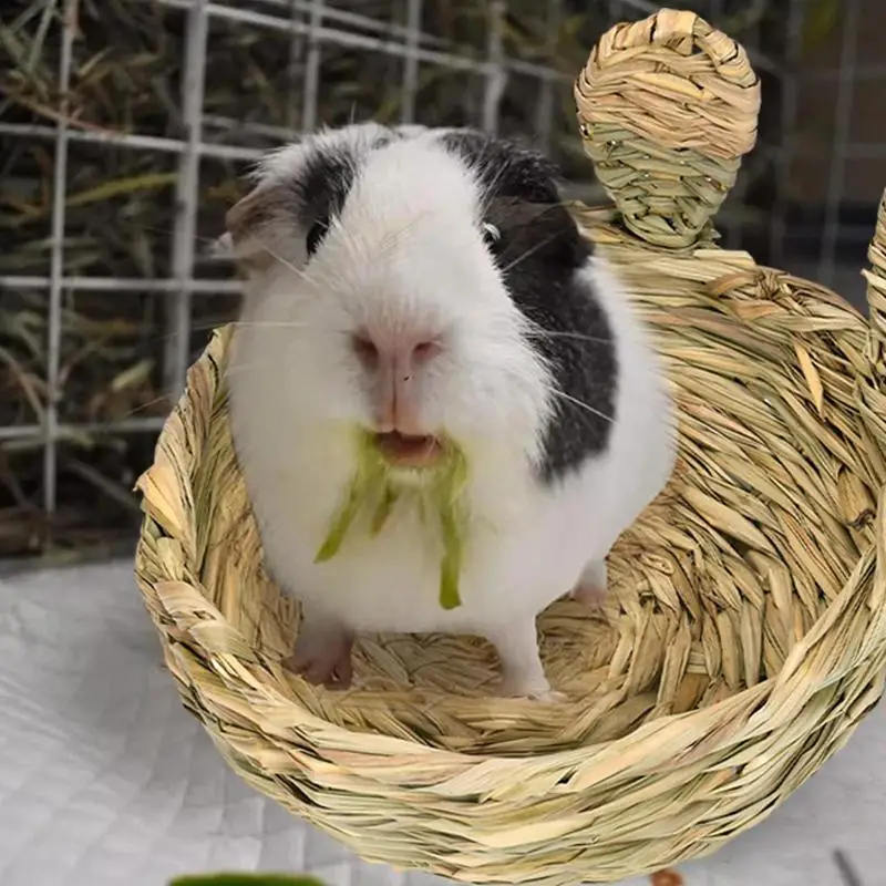 Woven Grass Small Pet House - Image 2