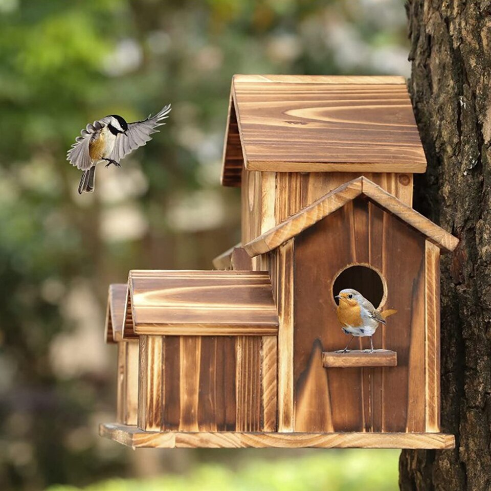 Bird House For Outside Garden - Image 3