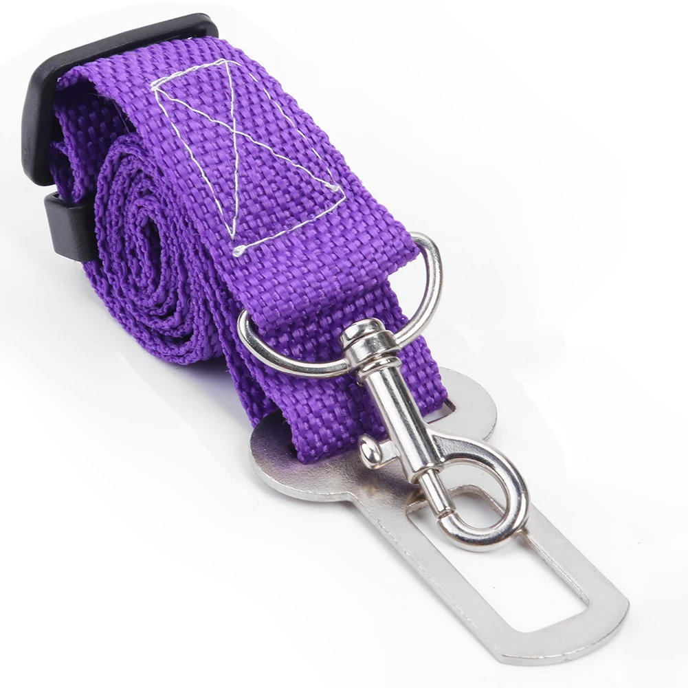 Pet Dog Safety Belt Adjustable Leash Vehicle Seat Belt Pet Lever Traction Dog Collars Harness Lead Clip Puppy Pet Supplies - Image 6