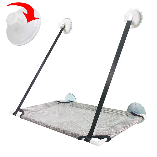 Cat Hammock Cat Window Bed Kitten Sunny Seat Hanging Mount Beds Cat Sofa Puppy Sleeping Kennel Suction Cup Wall Pet Hanging Beds - Image 7