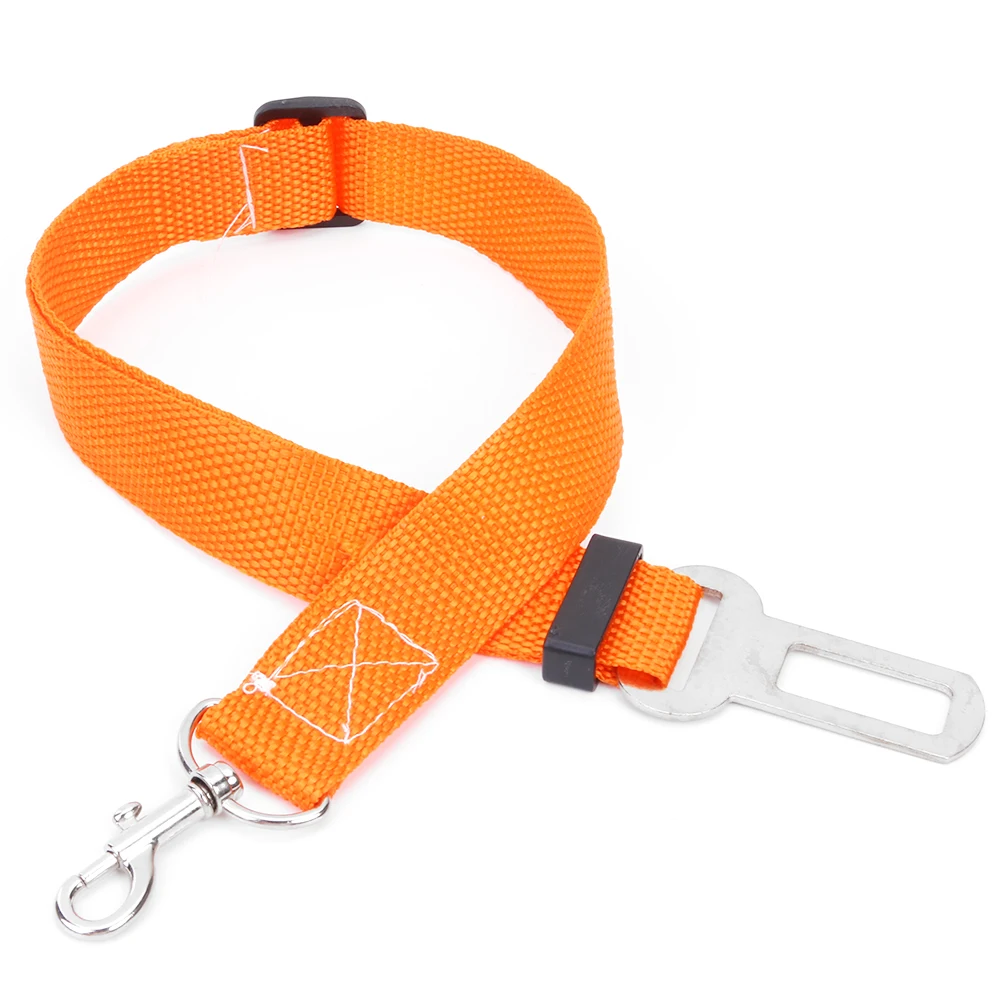 Pet Dog Safety Belt Adjustable Leash Vehicle Seat Belt Pet Lever Traction Dog Collars Harness Lead Clip Puppy Pet Supplies - Image 9