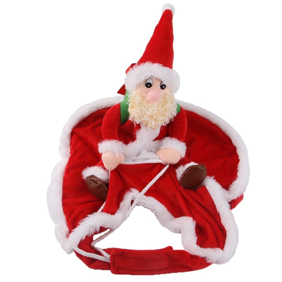 Santa Clause Riding on Dog Costume - Image 3