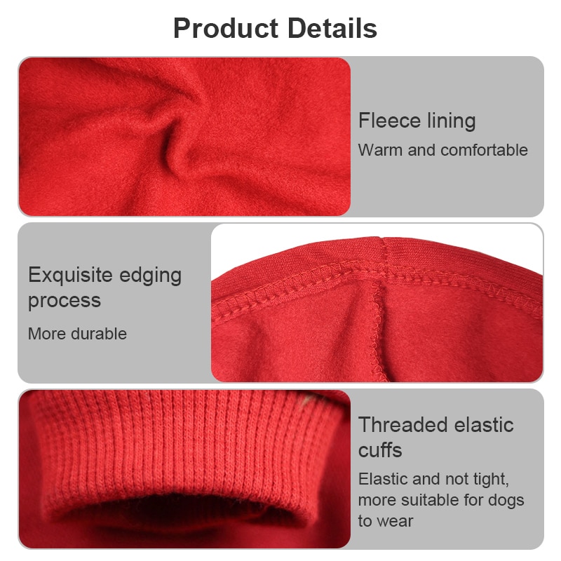 Fleece Adidog Jacket for All Sizes - Image 13