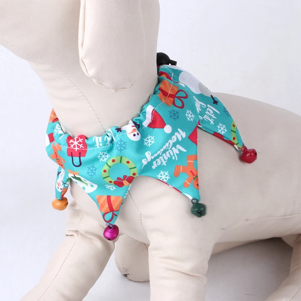 Pet Scarf Bandanas Christmas Dress Up Cat, Kitten, Puppy or small Dog Neckerchief - Image 8