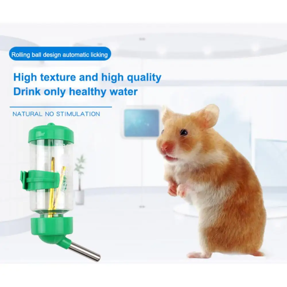 Hamster Drinker Plastic Water Bottle - Image 3