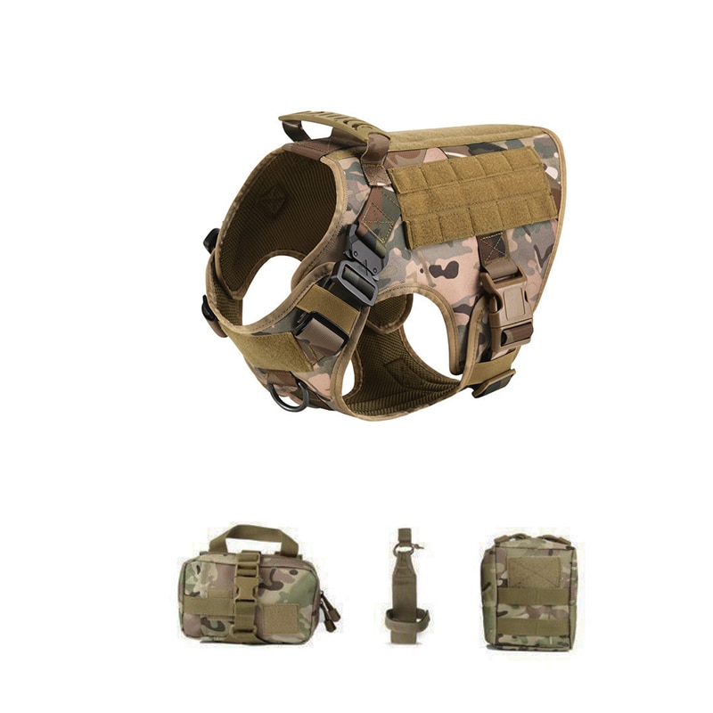 Tactical Dog Harness with Leash Full Set for Large Dogs - Image 3