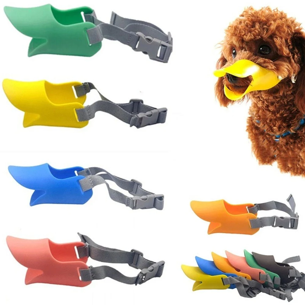 Dog Muzzle Silicone Duck Muzzle Mask for Pet Dogs Anti Bite Stop Barking Small Large Dog Mouth Muzzles Pet Dog Accessories - Image 2